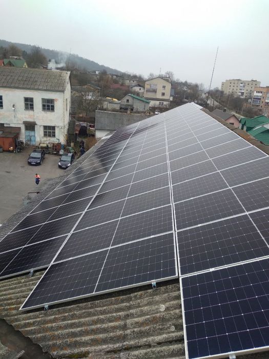 Монтаж сонячних електростанцій