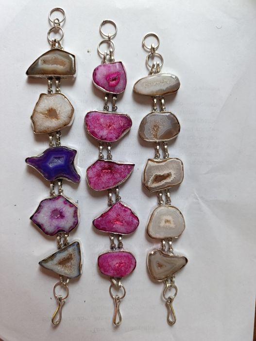 Браслет з агату біжутерія