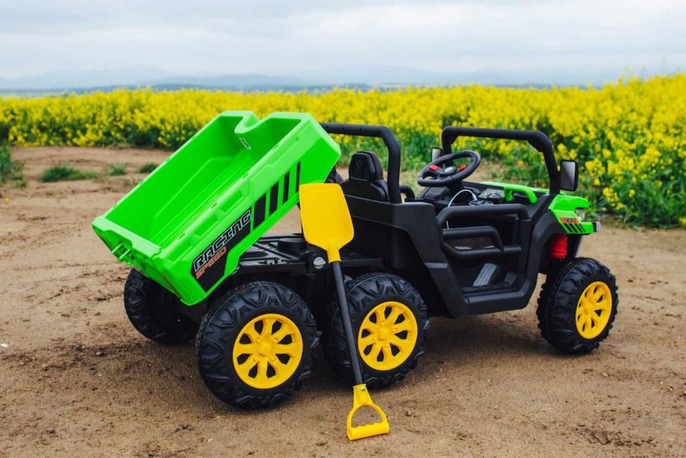 Farmer truck dwuosobowy traktor na akumulator dla dziecka 12V 180W