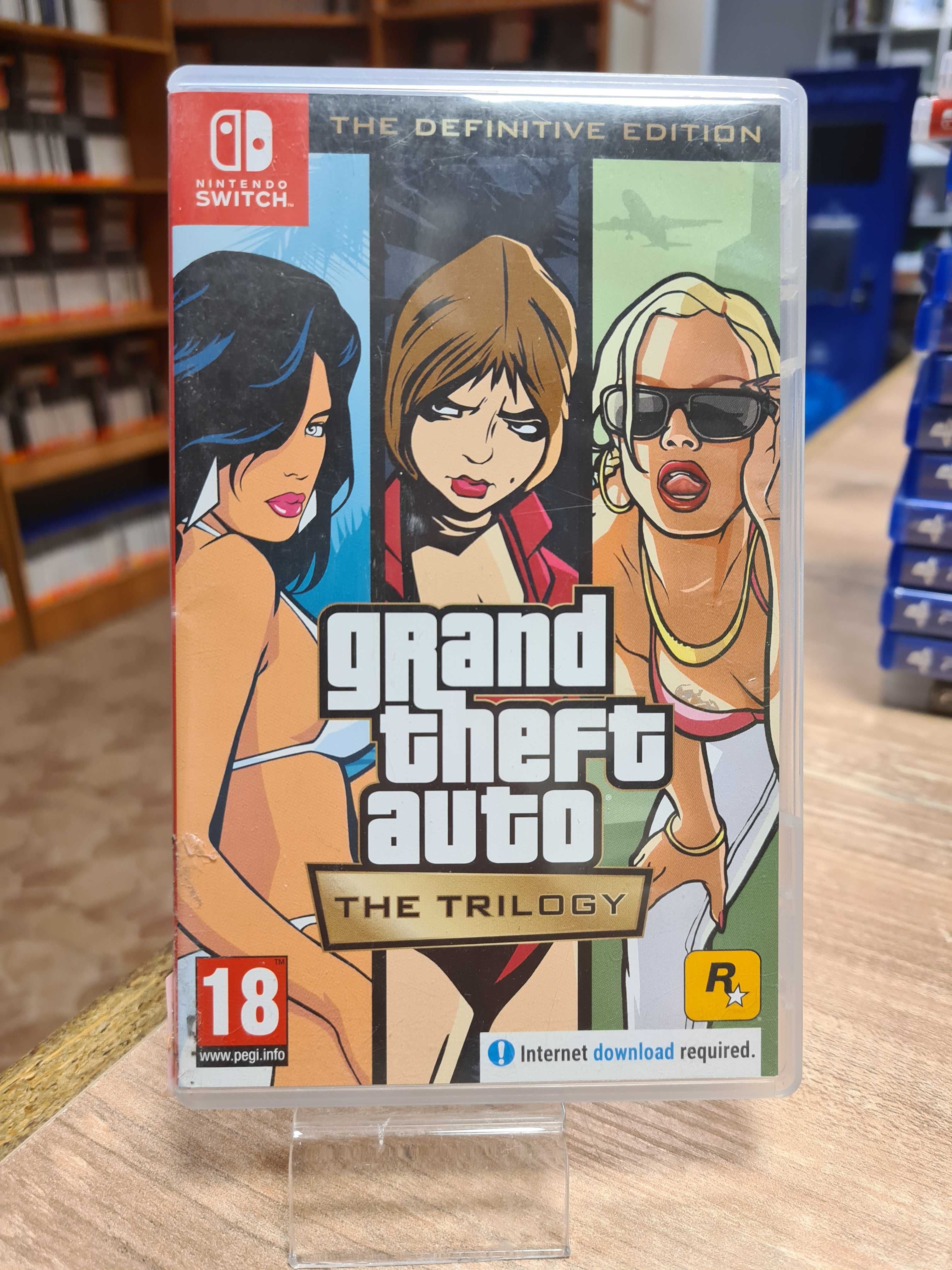 Grand Theft Auto: The Trilogy - The Definitive Edition Switch