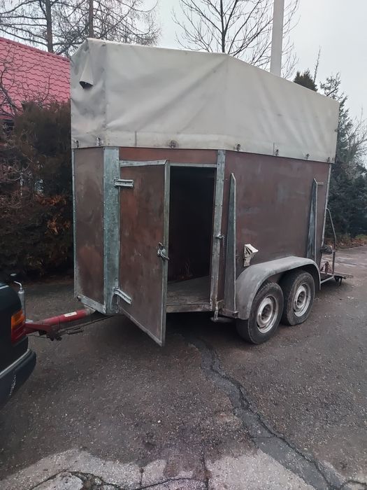 Przyczepka do przewozu koni