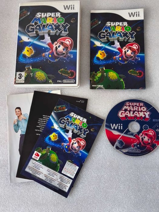 Jogos Nintendo Wii New Super Mario Bros Legend Of Zelda Sports Resort