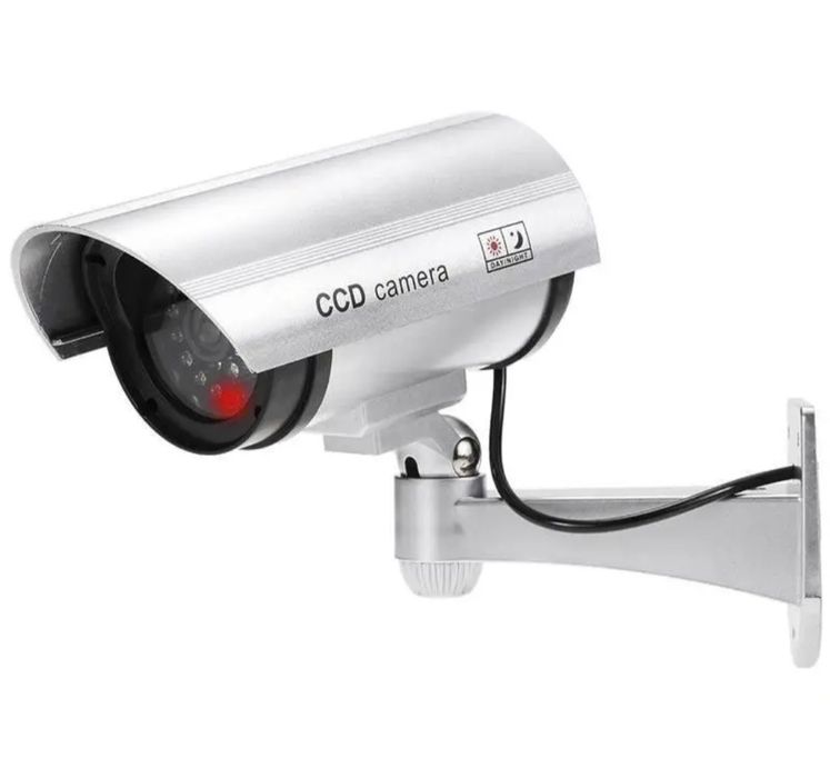 Муляж камеры видеонаблюдения купольная, двигающаяся наружная