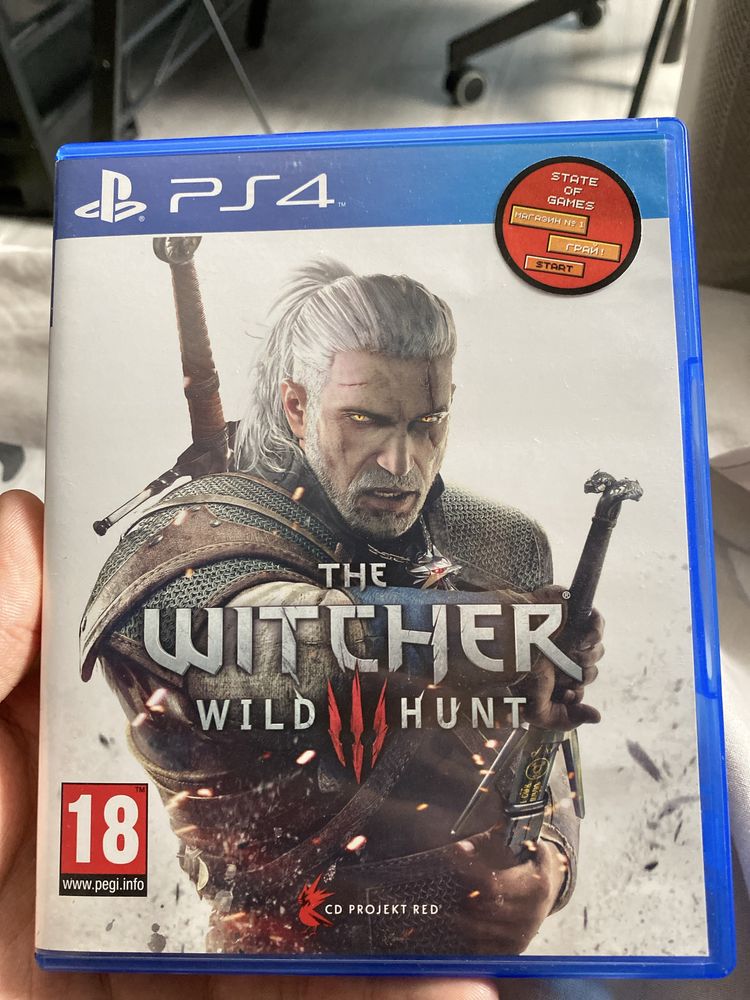 Gra na ps 4 Wiedzmin 3