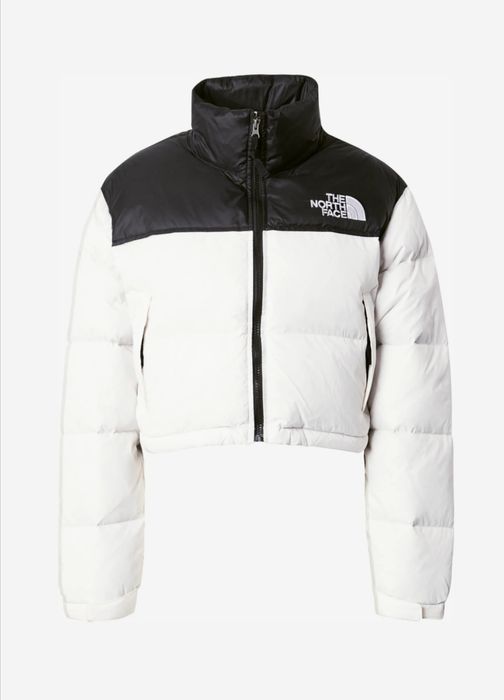 The North Face Krótka Przejściowa Damska kurtka NUPTSE biała rozmiar S