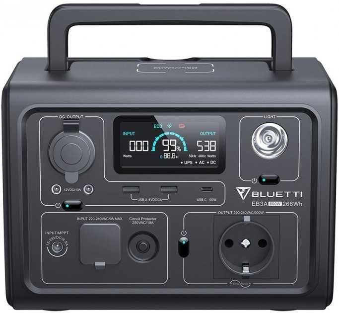 Bluetti eb3a 600 watt