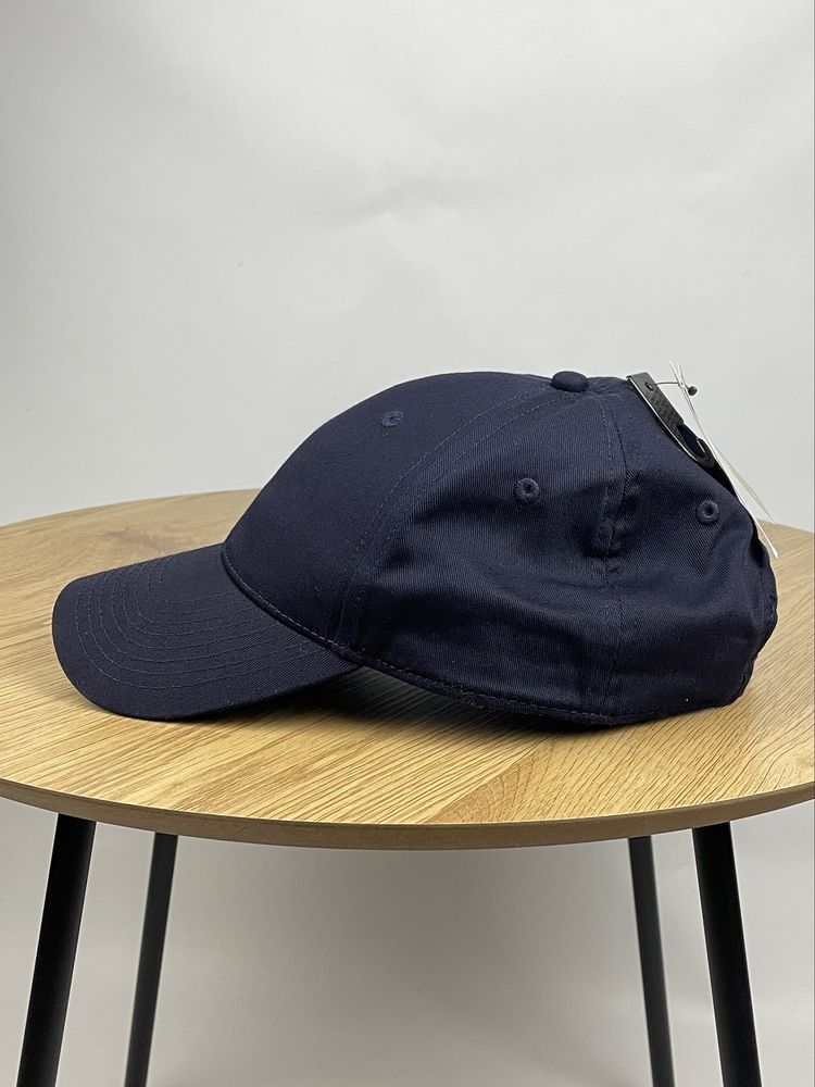 Кепка H&M Cotton Twill Cap темно-синя унісекс чоловіча жіноча на літо