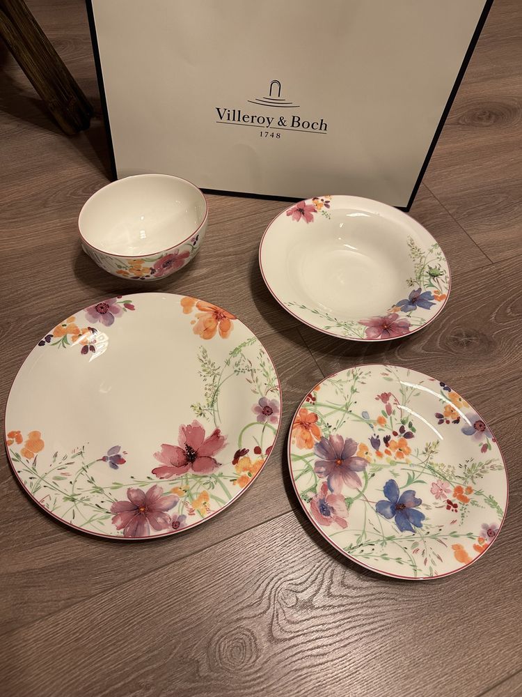 Villeroy & Boch zestaw talerzy