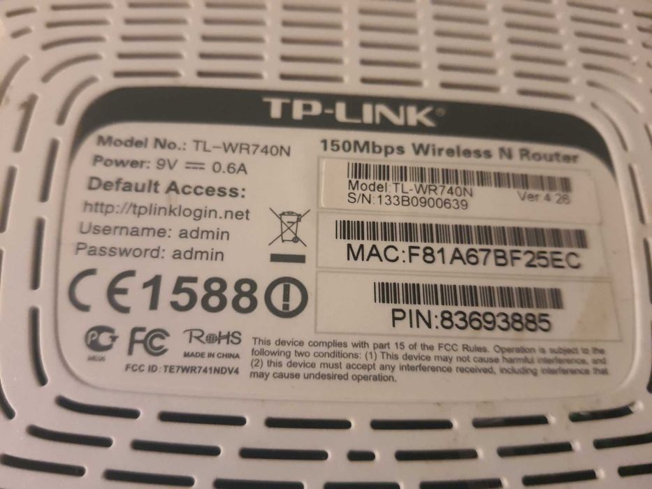 Router TP-Link TL-WR740N