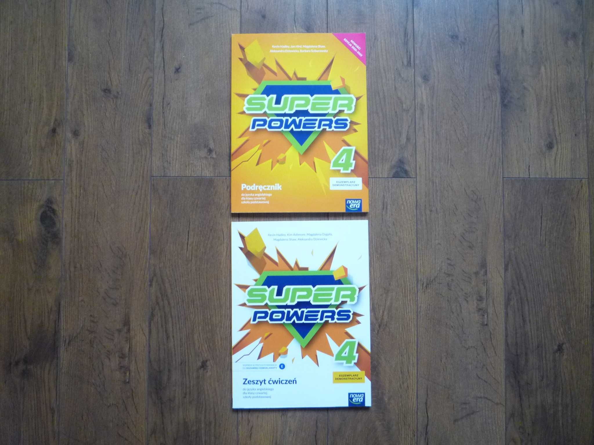 Super Powers 4 Podręcznik + Ćwiczenia Klasa 4 Język angielski