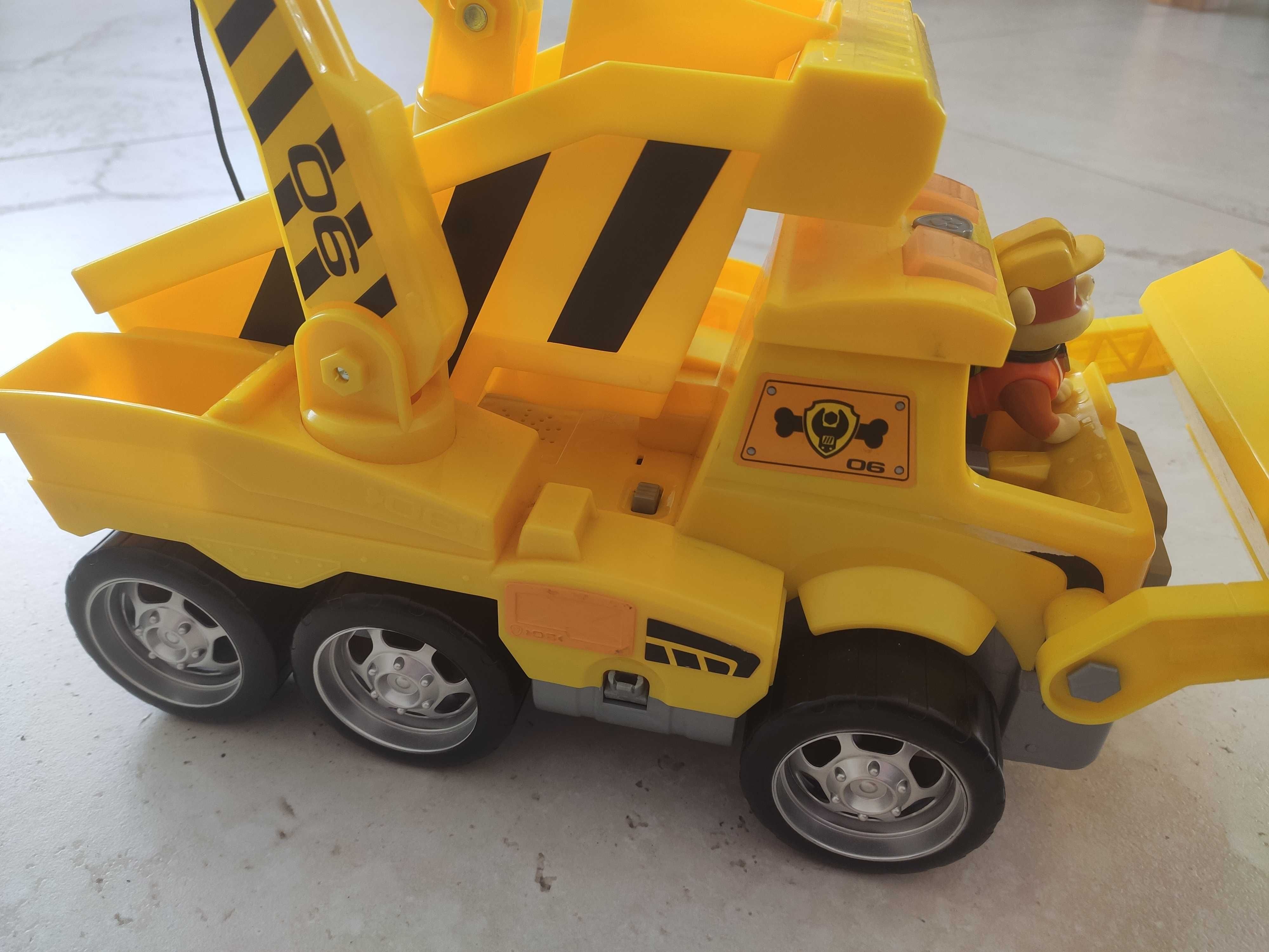 Psi patrol Rubble pojazd figurka