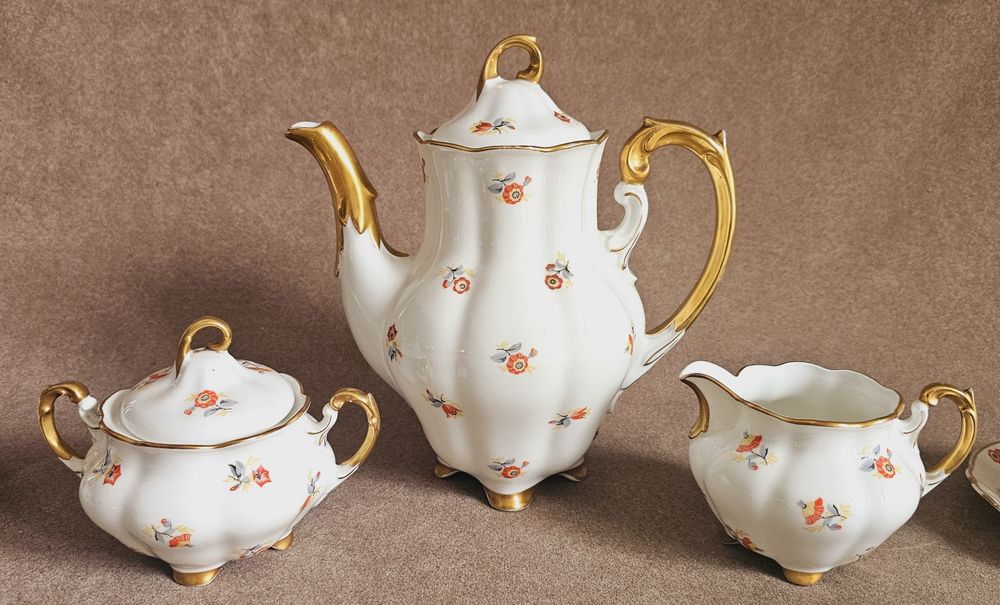 Przedwojenny serwis kawowy, Ćmielów, Fason 520