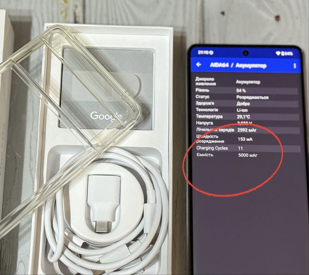 Новий Google Pixel 7 Pro 12/128GB (Obsidian) Гарантія Магазин+обмін