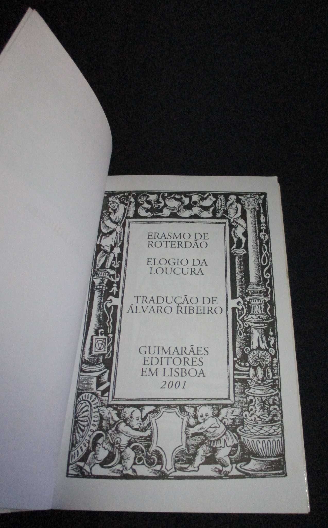 Livro Elogio da Loucura Erasmo Guimarães Editores