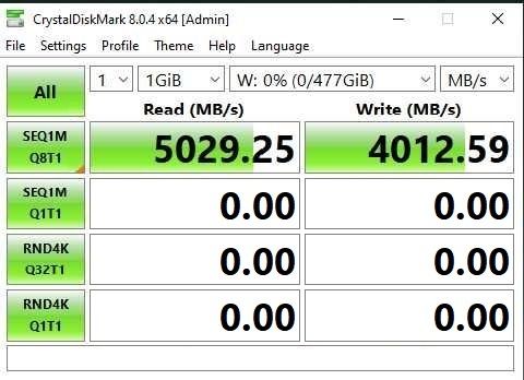 SSD WD SN740 512 GB (5000/4000 Mb/s) нові