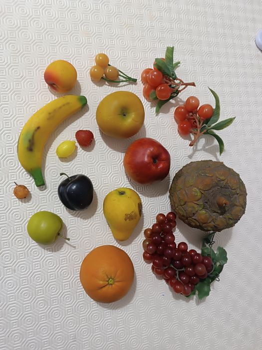 Frutas Decorativas Variadas. Como Novas