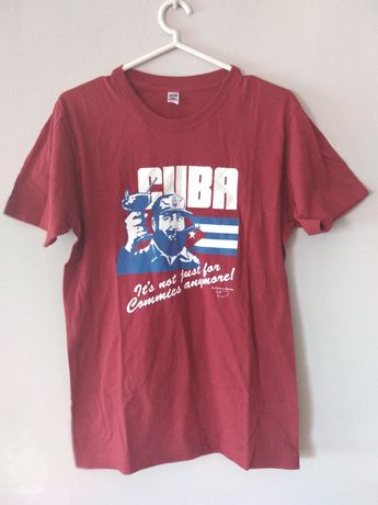 T-shirt Fidel Castro, tamanho S
