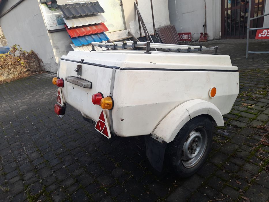 Przyczepa niewiadów N250 N-250 zarejestrowana