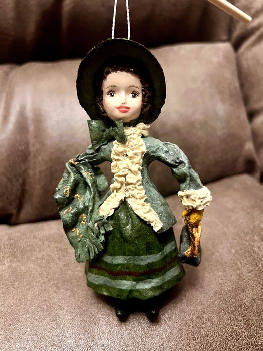 Новорічні іграшки ручної роботи. Ватні іграшки. Новогодние игрушки.