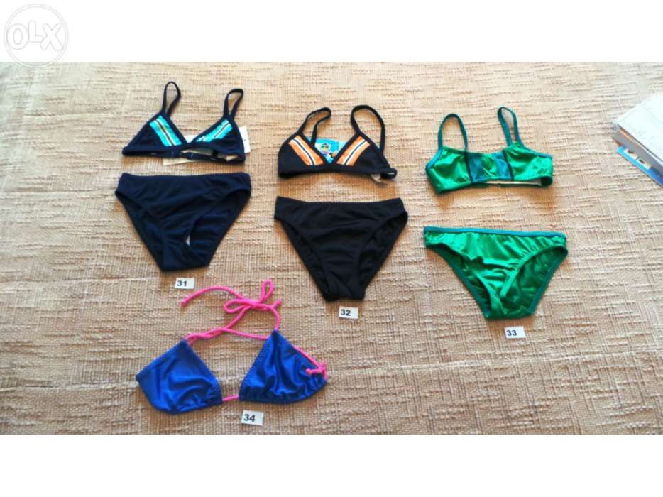 Fatos de banho e bikinis para criança e jovens