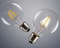 Лофт Лампа Эдисона G80 LED светодиодная Лампочка Эдисона Ретро лампы