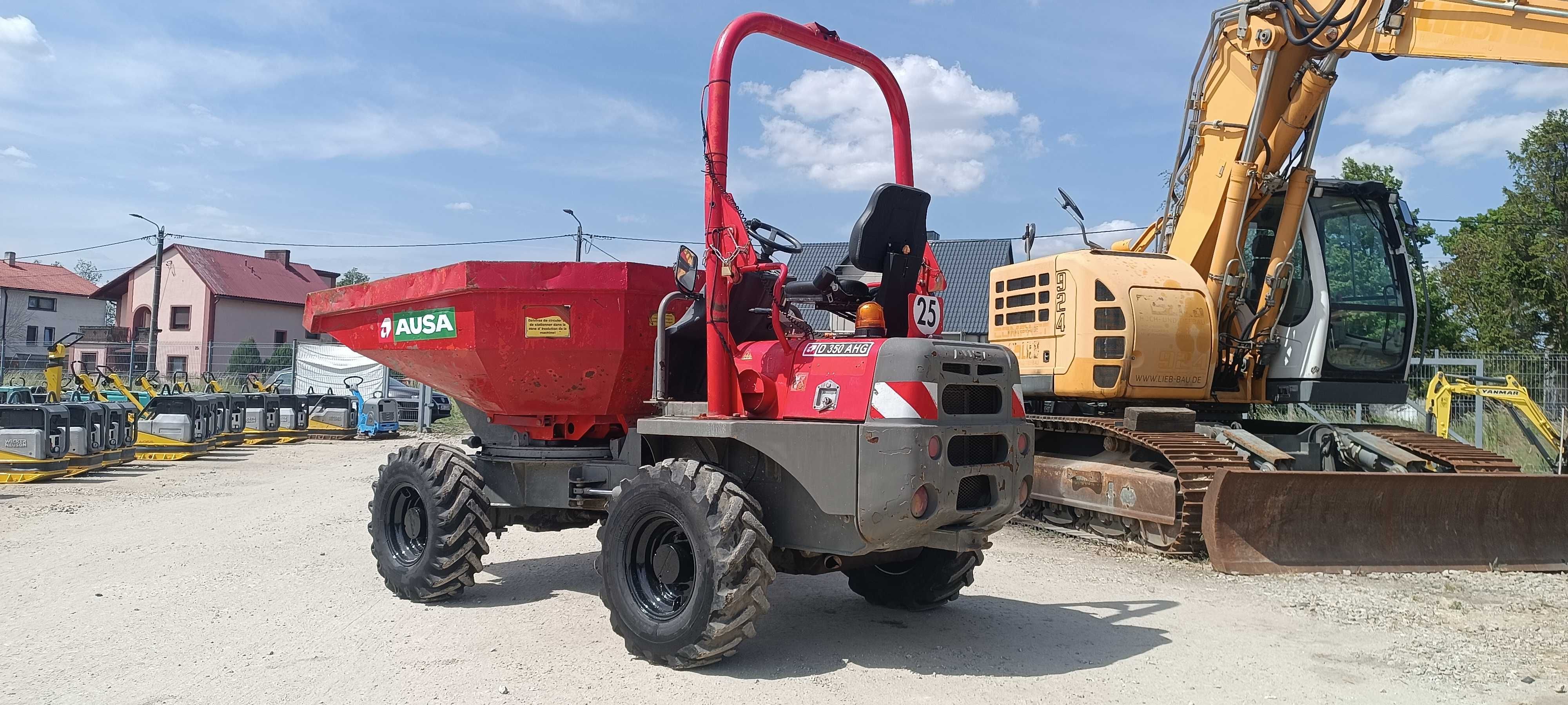 Wozidło Obrotowe AUSA D 350 AHG / 4T / 13r| D 350 terex ta Barford sxr