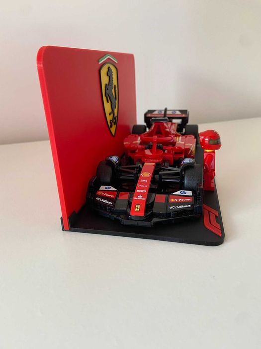 Suporte para LEGO Speed Champions - Carro de Corrida Ferrari SF-24 F1