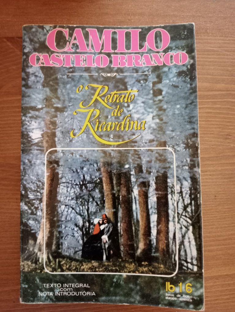 Retrato de Ricardina. Camilo castelo branco