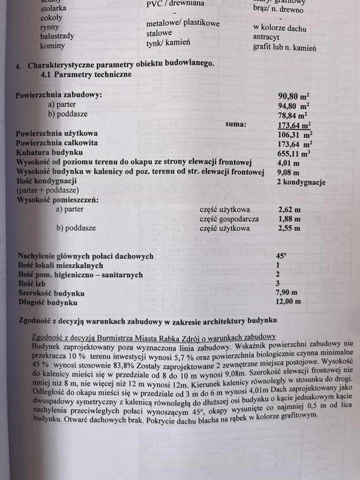 Działka budowlana Rabka-Zdrój ul. Kilińskiego