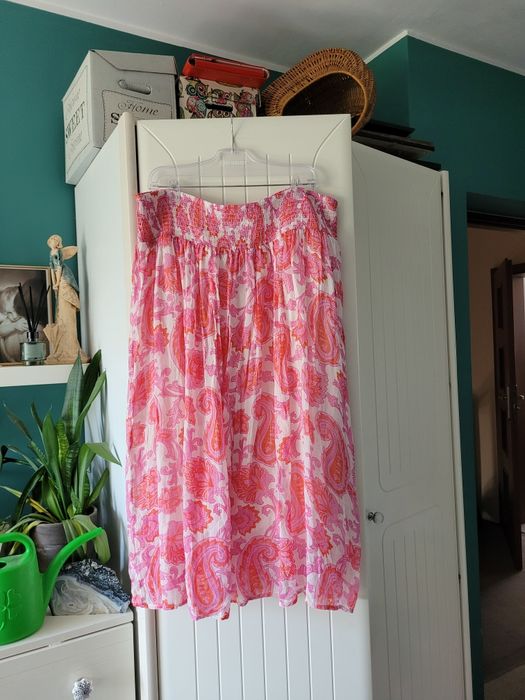 KappAhl XL / XXL spódnica letnia paisley wzór