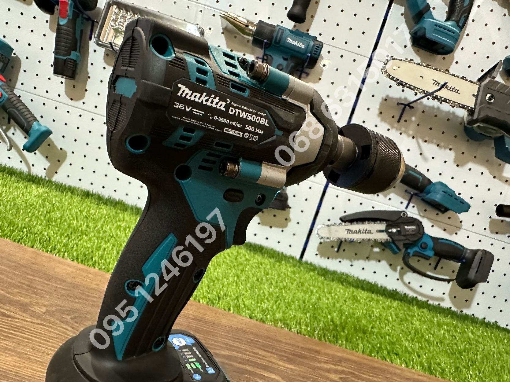 Набор 2/1 Makita Болгарка DGA511BL + Гайковерт DTW500BL с акб 36V 8Ah