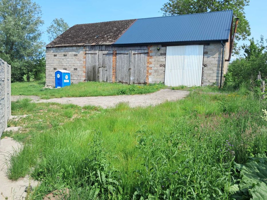 Działka wraz z budynkiem gospodarczym