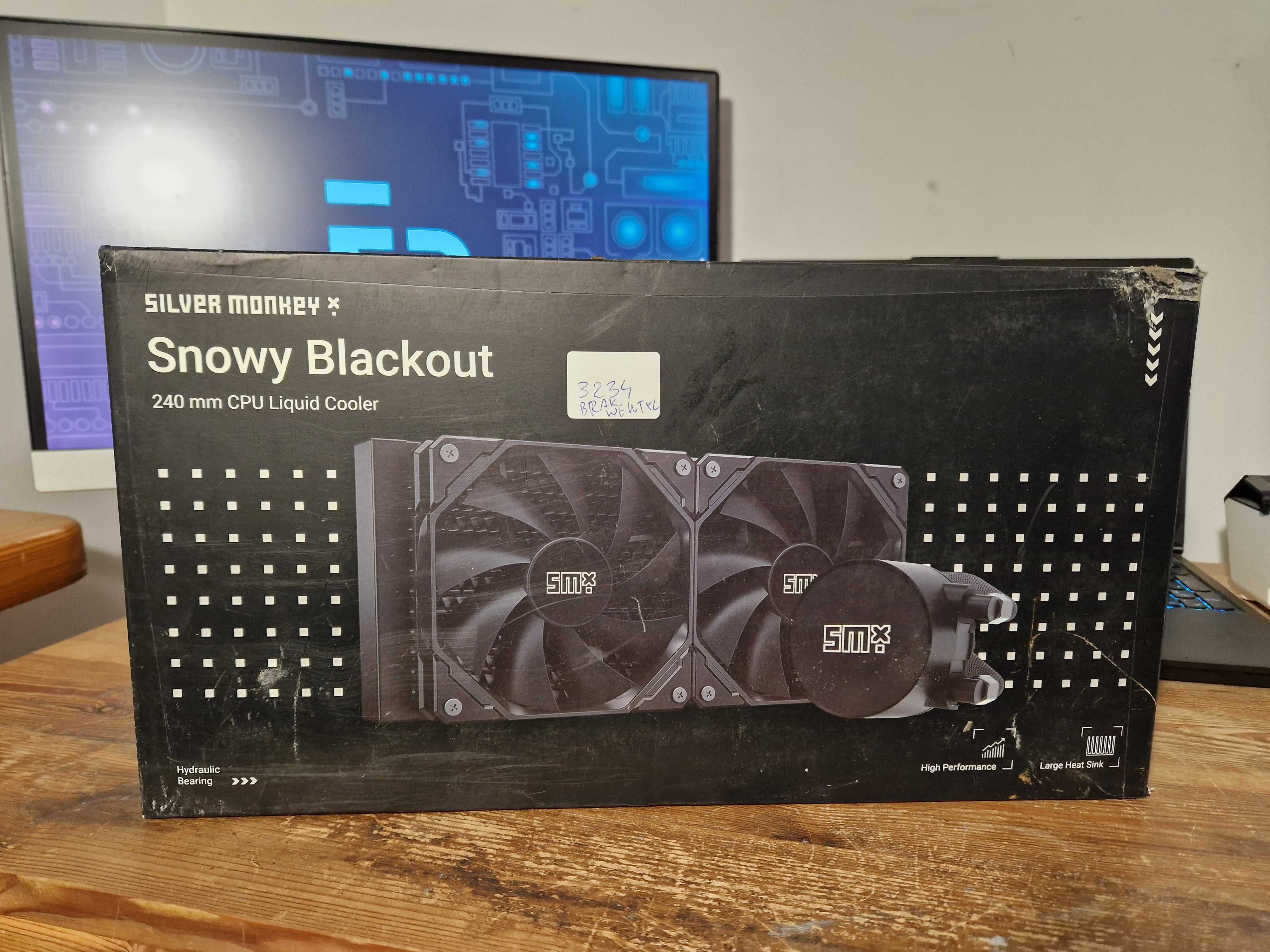 Silver Monkey X SNOWY BLACKOUT 240 2x120 mm (3234)