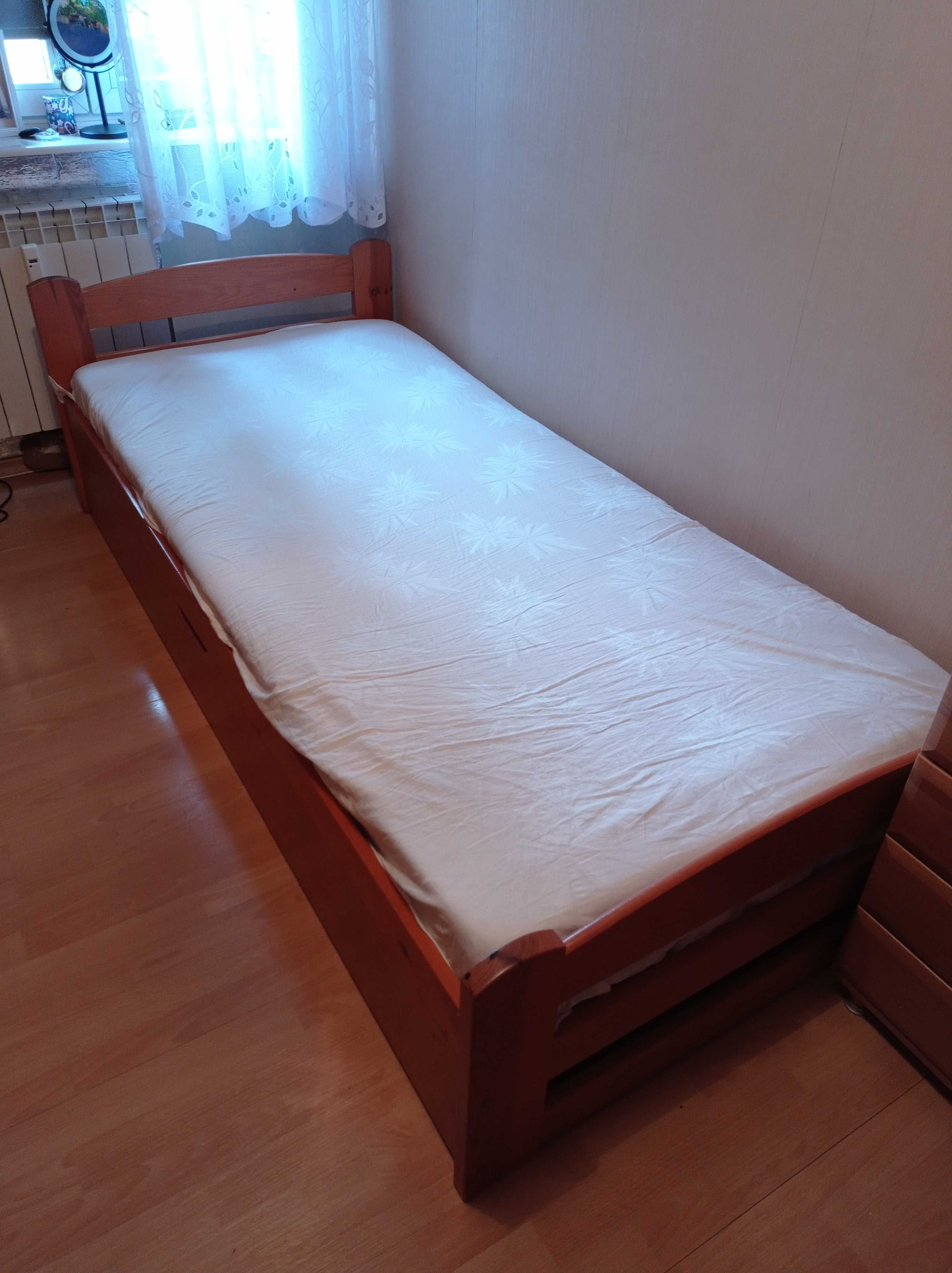 Lóżko  DAWID olcha miodowa 90x200