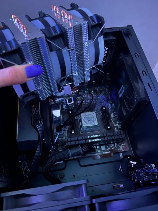 Комплект Ryzen 5 5500, MSI B450 m2, HyperX predator 32gb DDR4 3333mhz