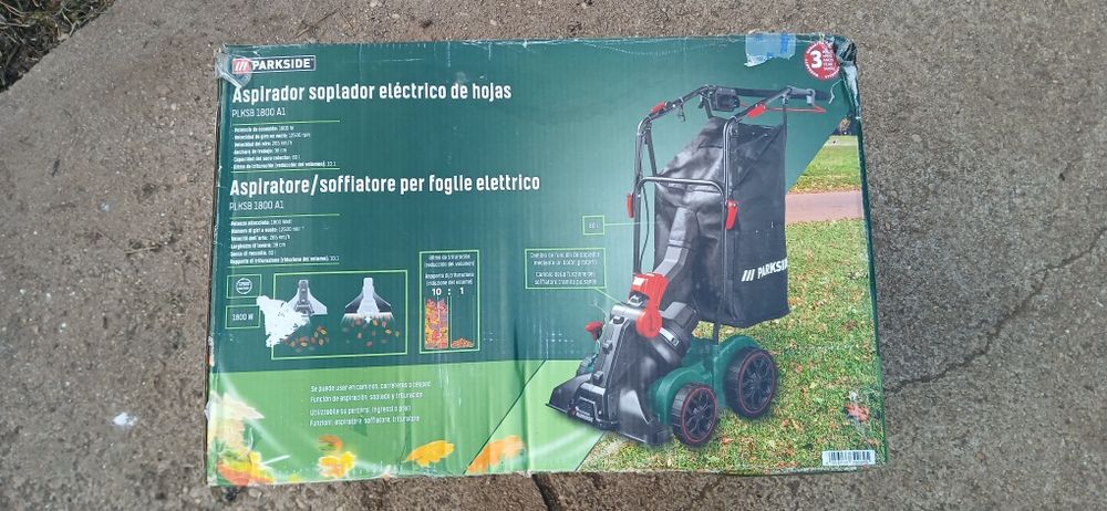 Aspirador de folhas (novo)