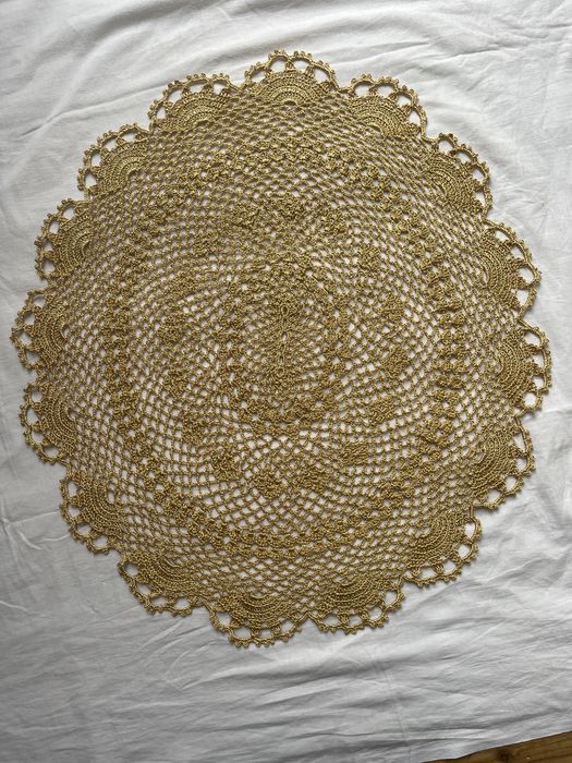 Owalna serweta szydełkowa 60cm/54cm