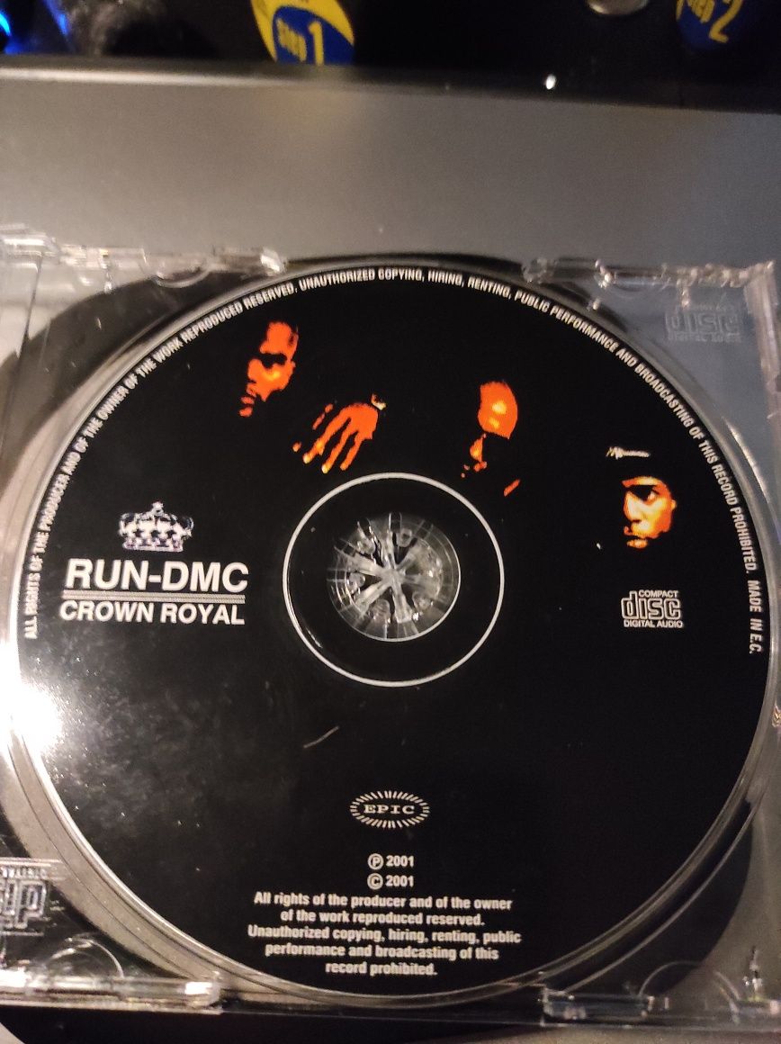 RUN-DMC Crown Royal sama płyta CD bez okładki