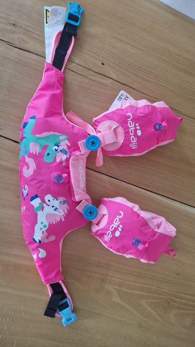 Rękawki, kapok na basen dla dziecka. Decathlon Nabaiji. Stan jak nowy.