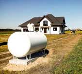 Zbiornik na gaz płynny propan 2700 ,4850 l , montaż, zbiornik gazowy