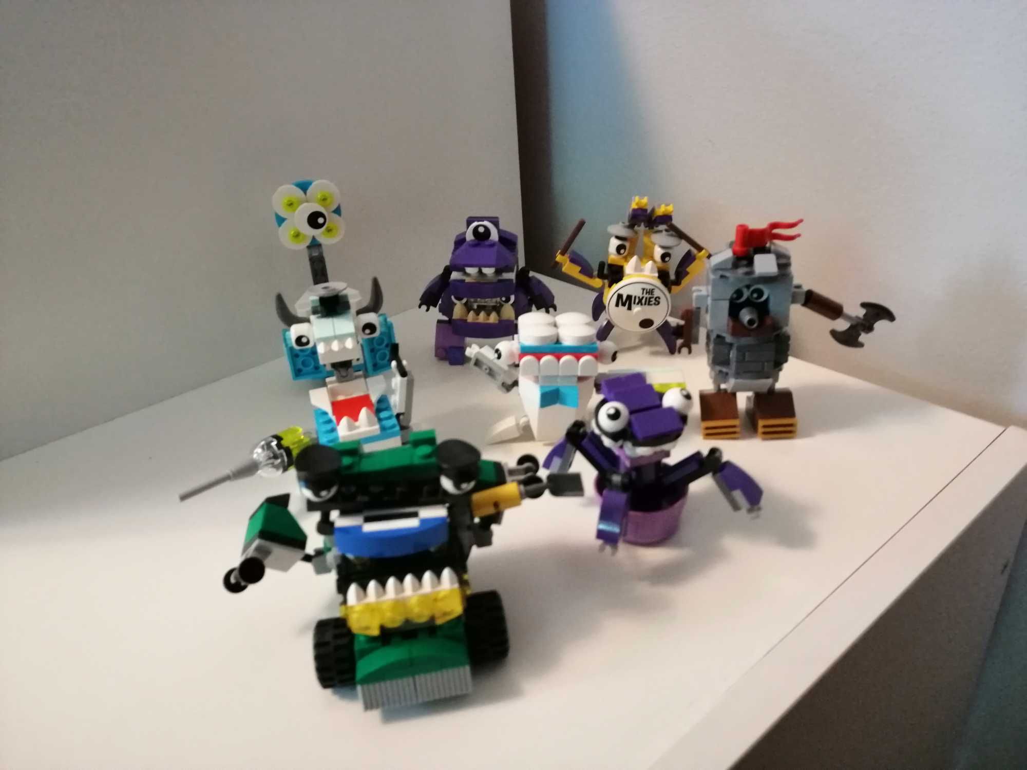 LEGO MIXELS - 8 sztuk + części