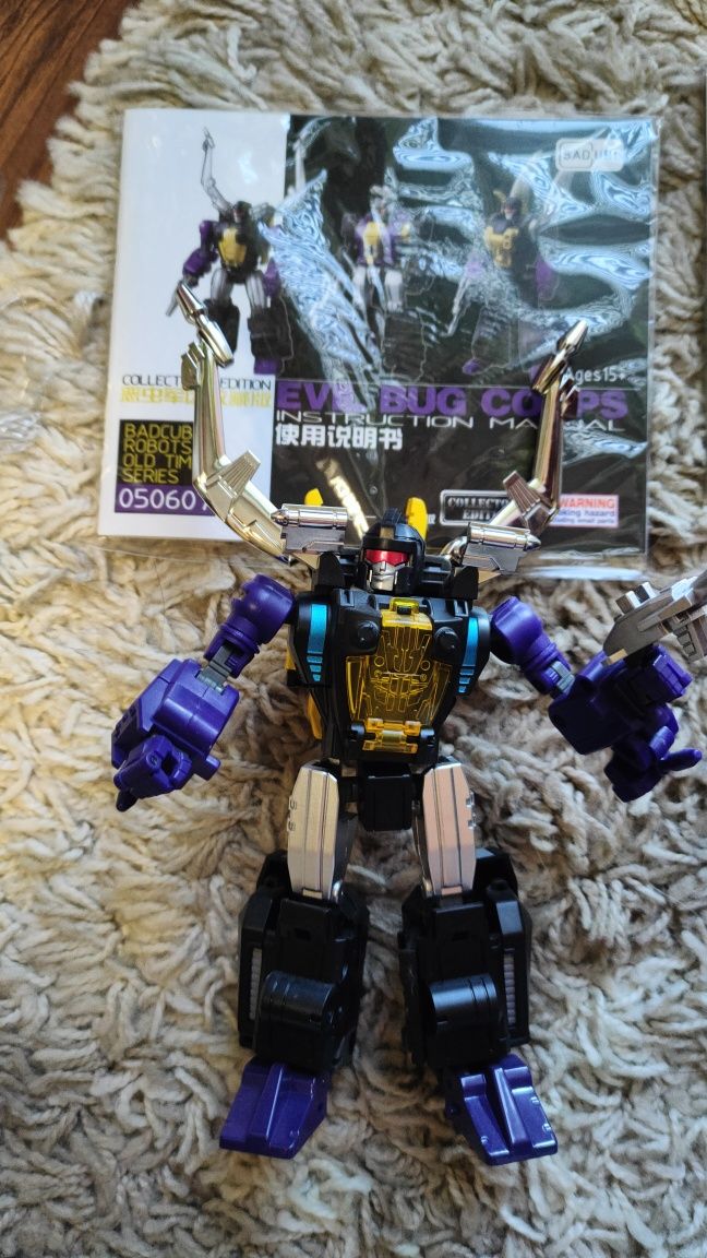 Transformers Insecticons 3 sztuki badcube