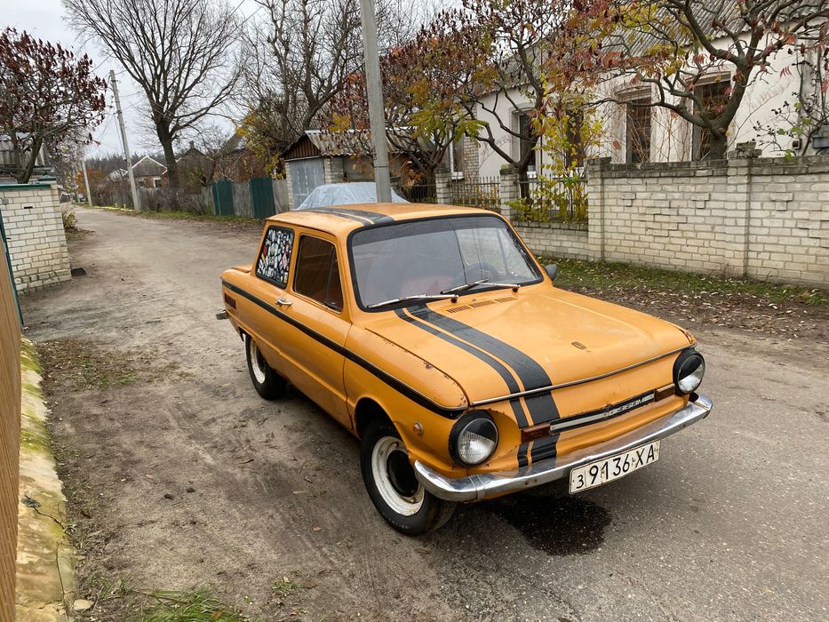 Запорожец ЗАЗ 968М на ходу
