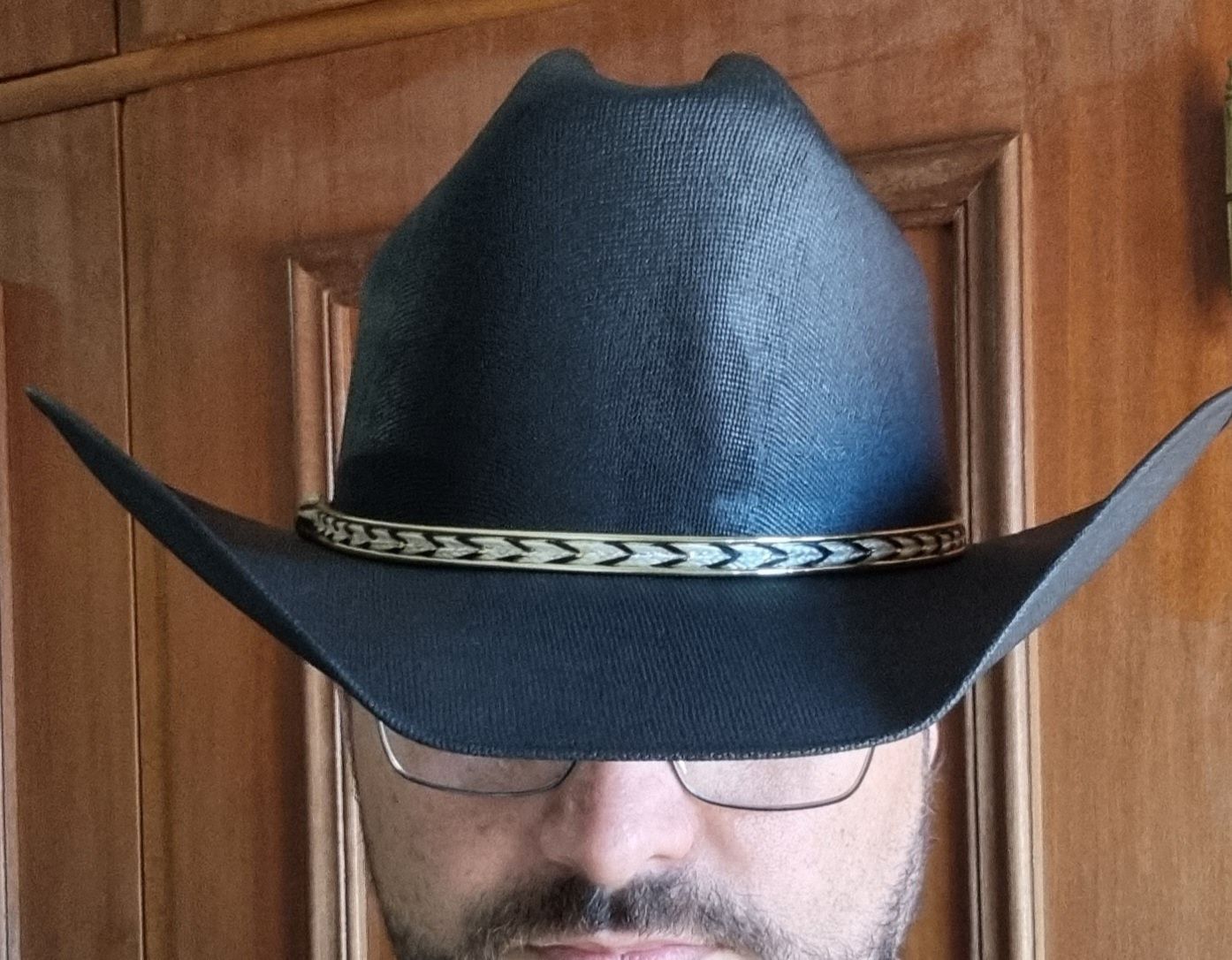 Chapéu Cowboy vindo do Brasil