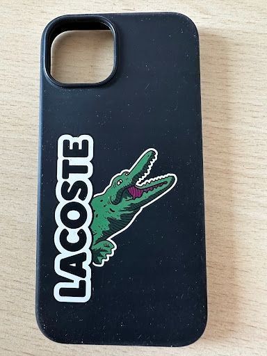 outlet plecki lacoste do apple iphone 14 czarny