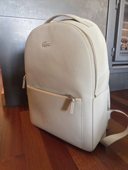 Mochila Piqué de Pele Chantaco da Lacoste