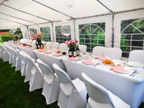 Wynajem namiotów, krzeseł, stołów, sprzęt eventowy, catering grillowy