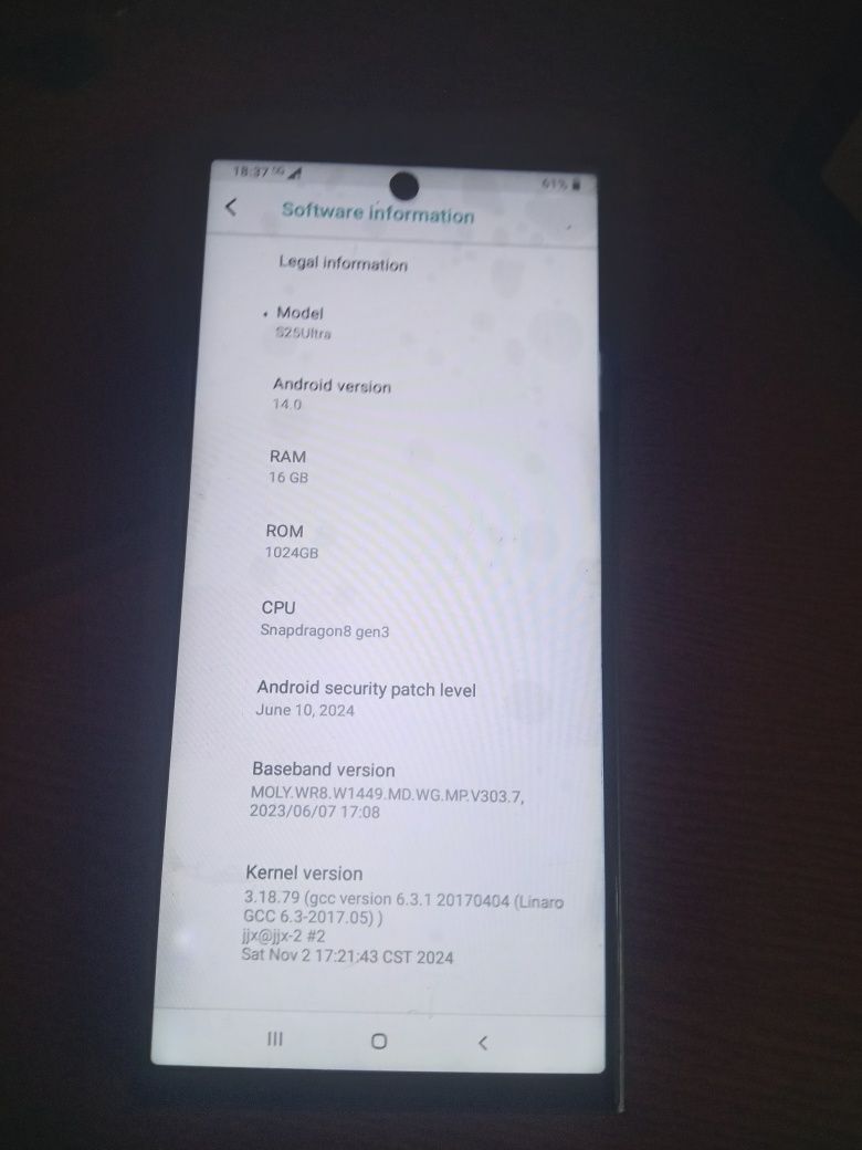Podróbka Samsung