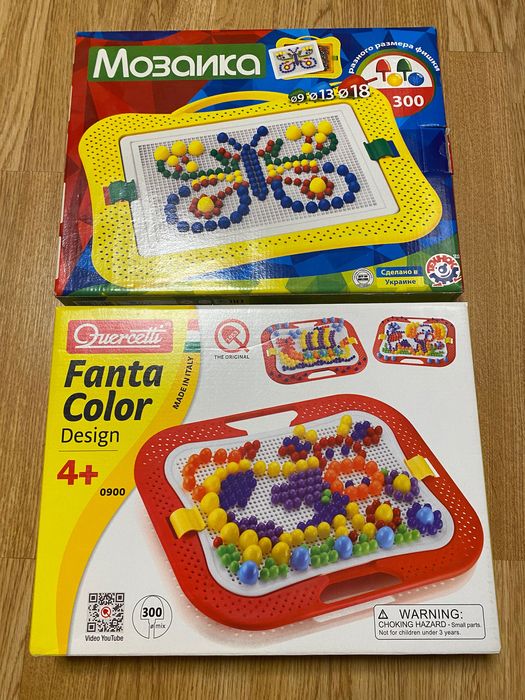 Мозаика для детей от 4х лет. Развивающие игрушки.