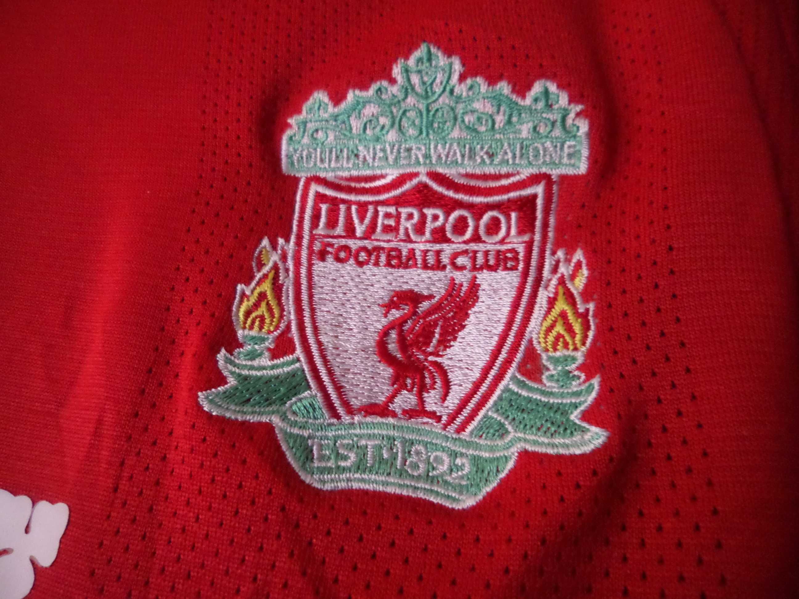 Camisola antiga do Liverpool